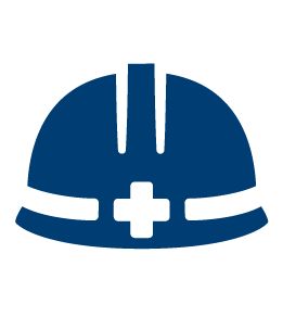 調査から施工までワンストップ自社完結を表すアイコン