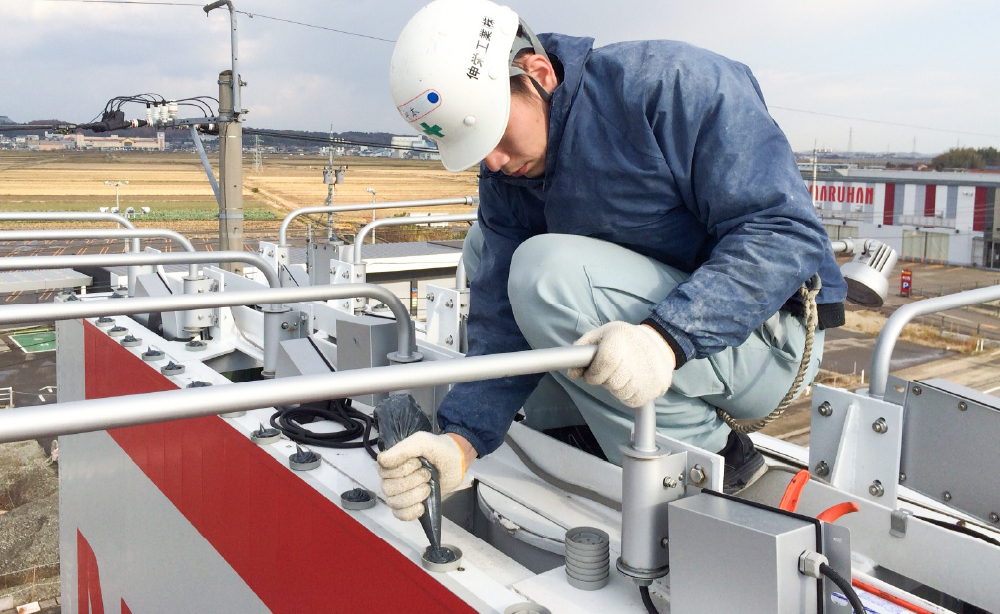 鳥除け剤B-STによる鳥害対策の施工例