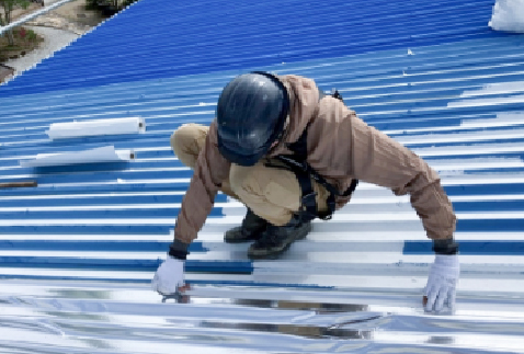 サーモバリア施工の様子