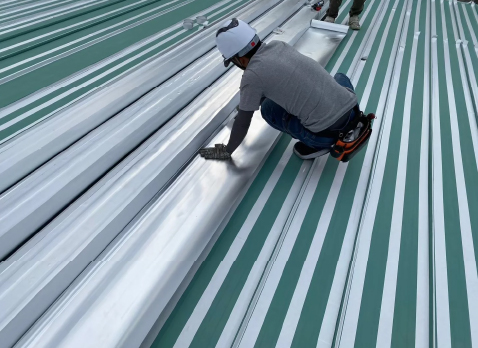 サーモバリア施工の様子