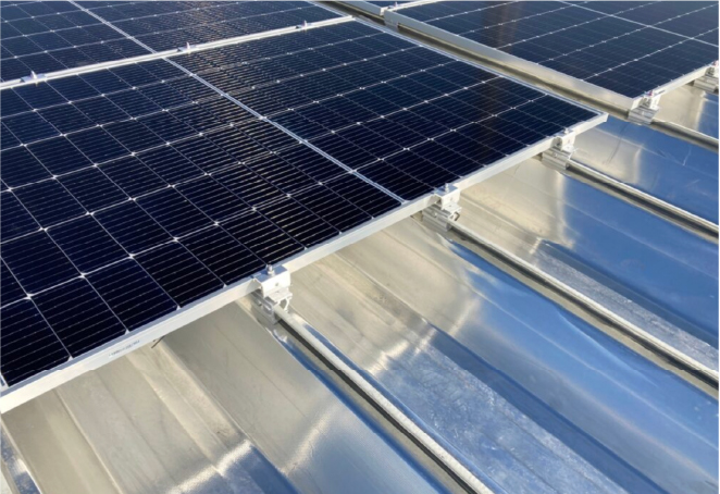 太陽光パネル設置後1